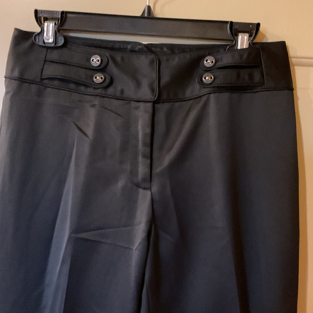 Etcetera satin tuxedo style pant Size 4